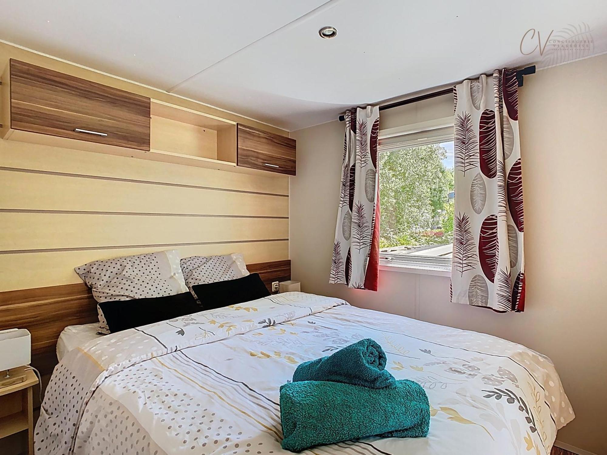 Grand Mobil Home 3Chbr 2Sdb Camping La Carabasse Vias Extérieur photo